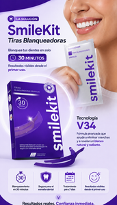 Smilekit tiras blanqueadoras
